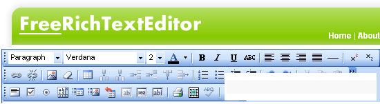 Free  Rich Text Editor