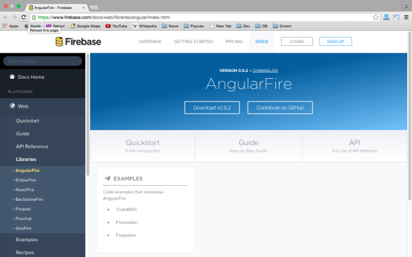 best angularJS tools for web developers for 2015 firebase