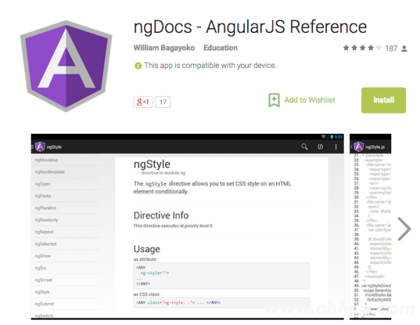 best angularJS tools for web developers for 2015 - ng-docs